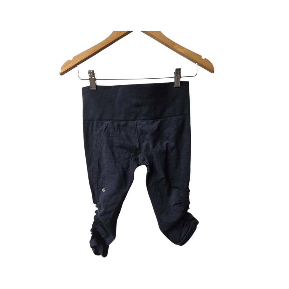 šLululemon In Theā Flow Crop Blue - Picture 6 of 6